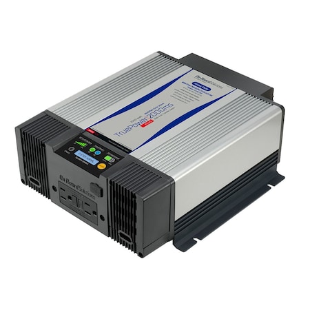 Promariner Power Inverter, Modified Sine Wave, 4,000 W Peak, 2,000 W Continuous, 2 Outlets 6200